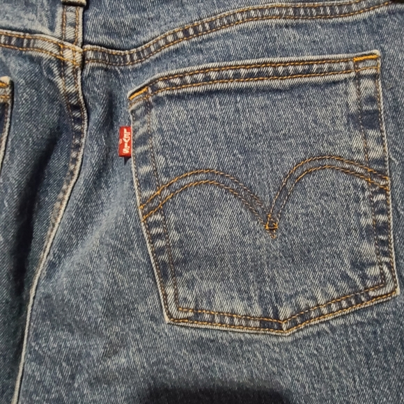 R. Levi's women's blue, wedgie, icon jeans, size 28 - Picture 8 of 13
